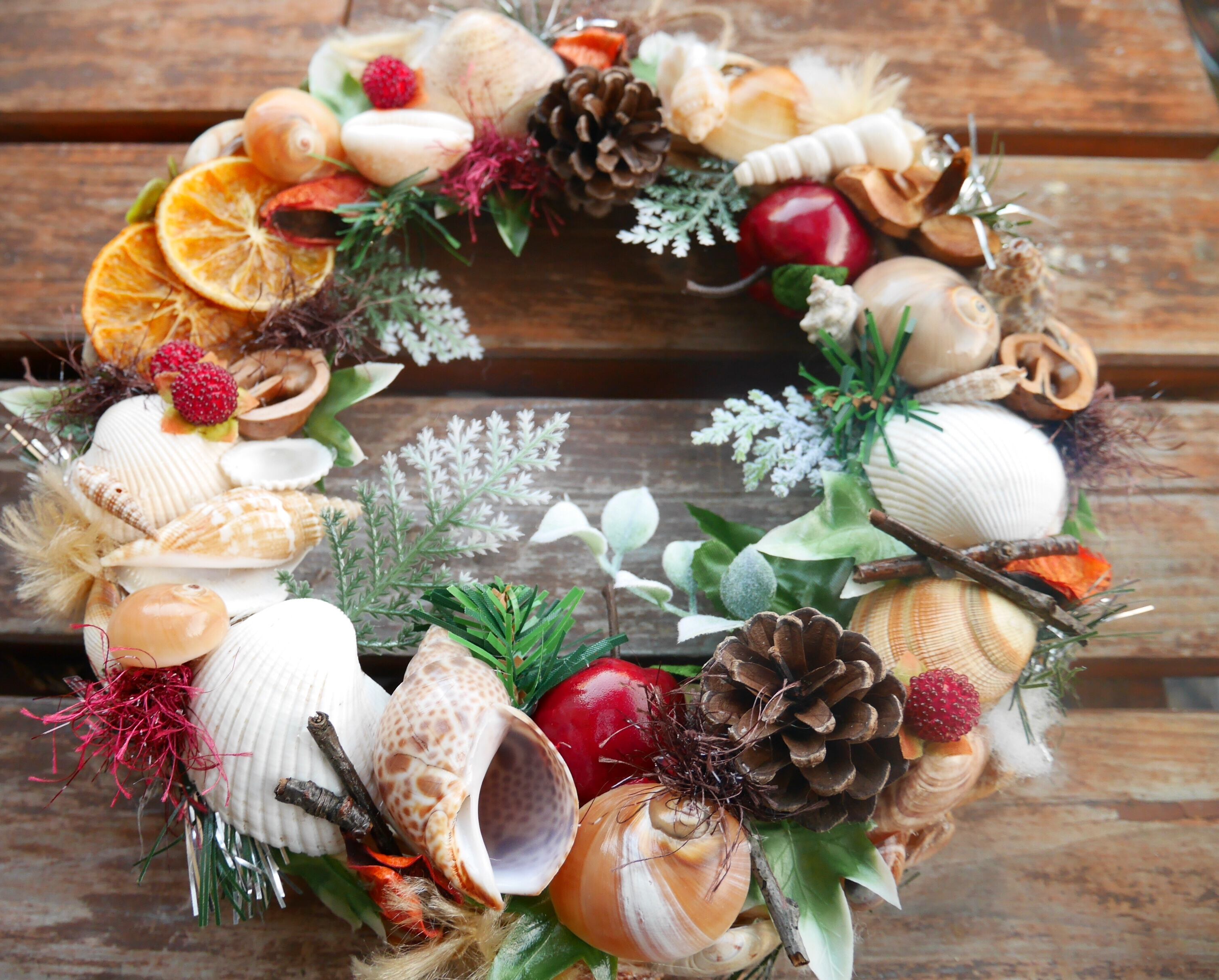 シェルクリスマスリース | shelim