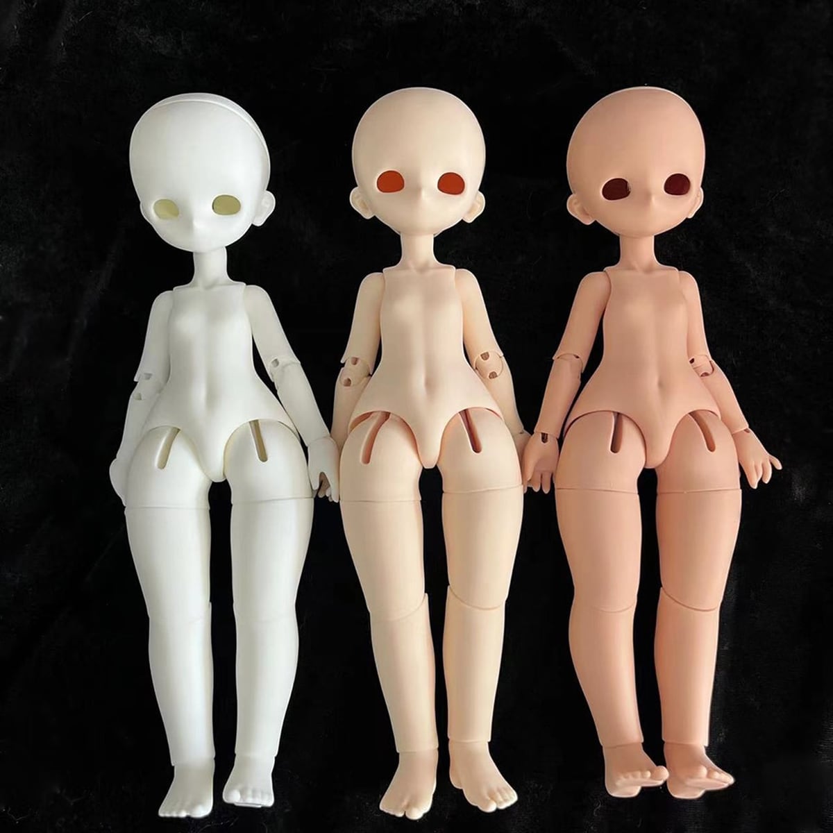 カスタムドール 素体 1/6 27cm ボディー ヘッド メイクアップなし BJD