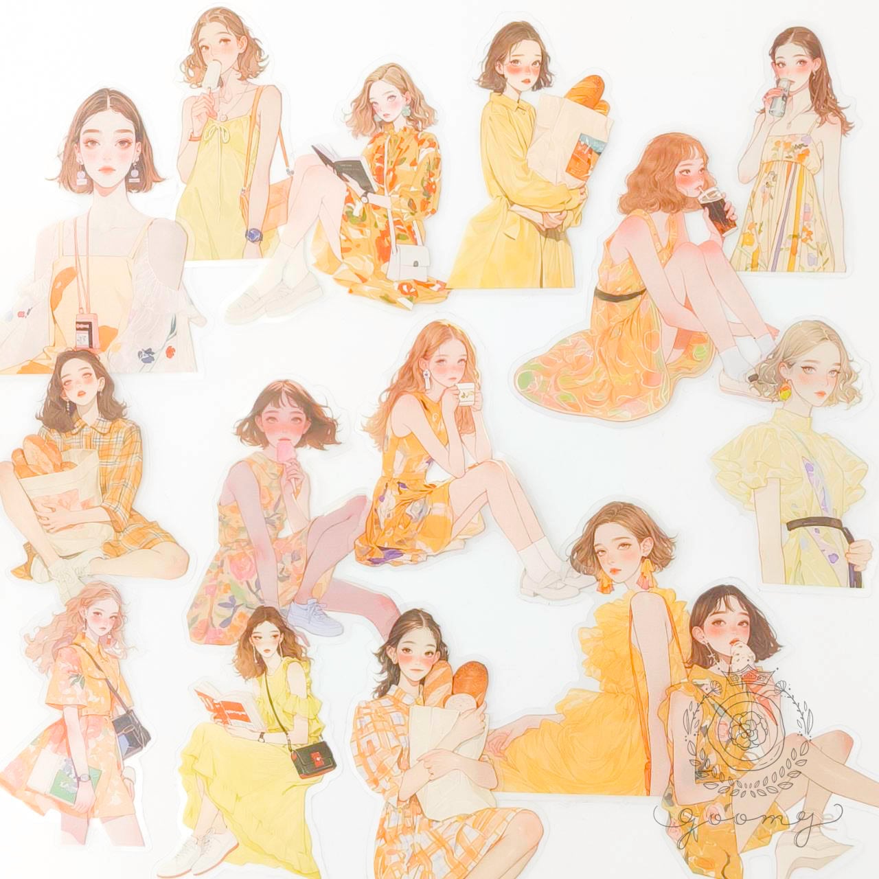 イラストシール Fragments of life 4 <S1131>