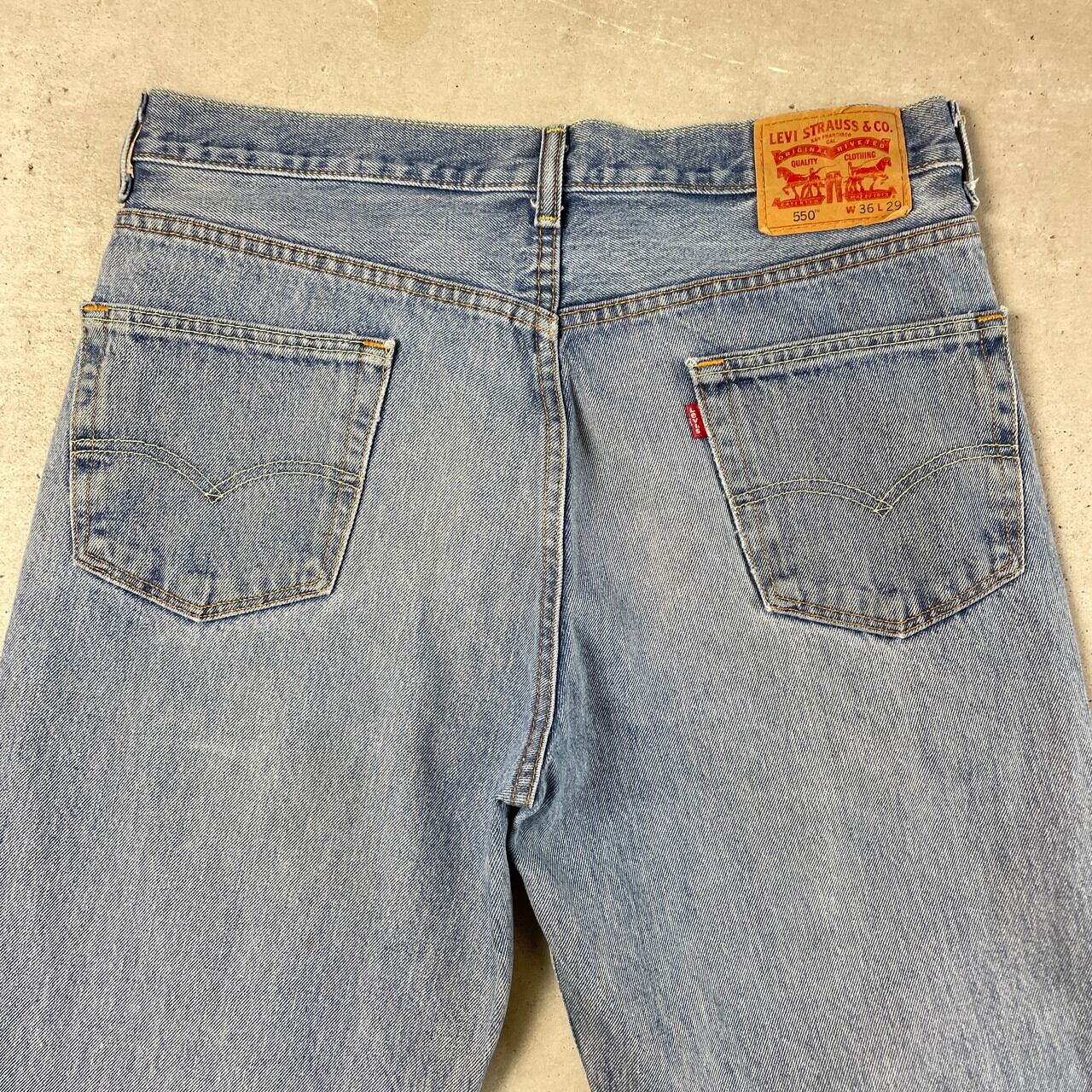 Levi's リーバイス 550 テーパード ワイド バギー デニムパンツ