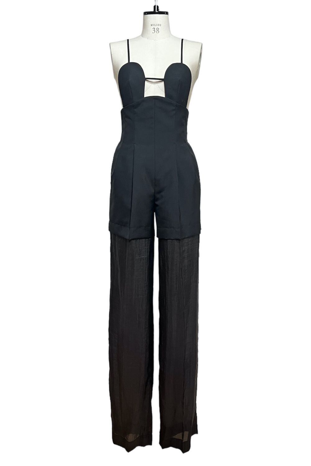 フェティコオーバーオールジャンパー2WAY BRA JUMPSUITS