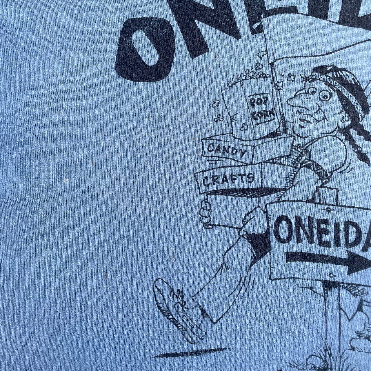 80年代 USA製 ONEIDA DAYS インディアン ネイティブアメリカン 