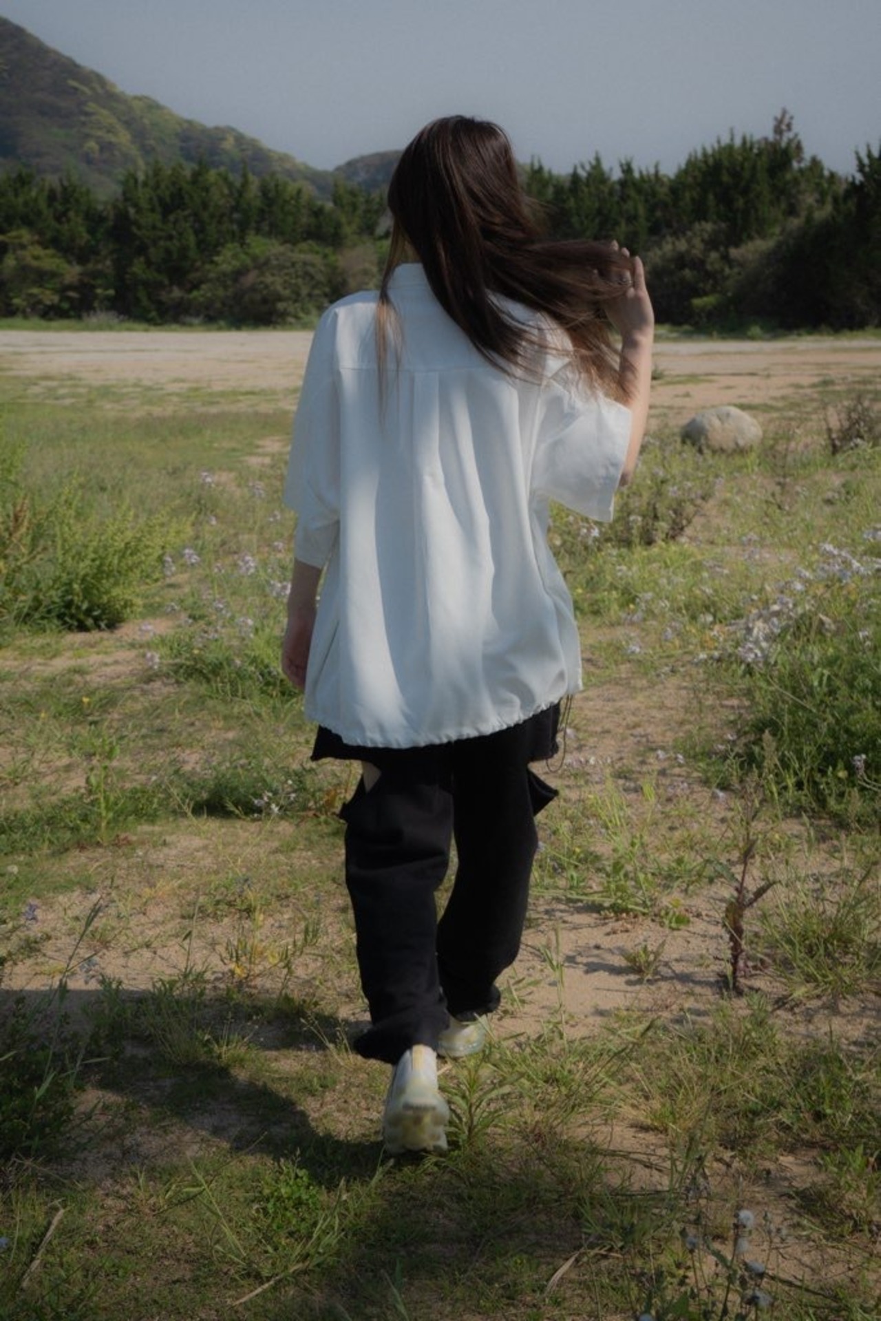 Damage sweat pants