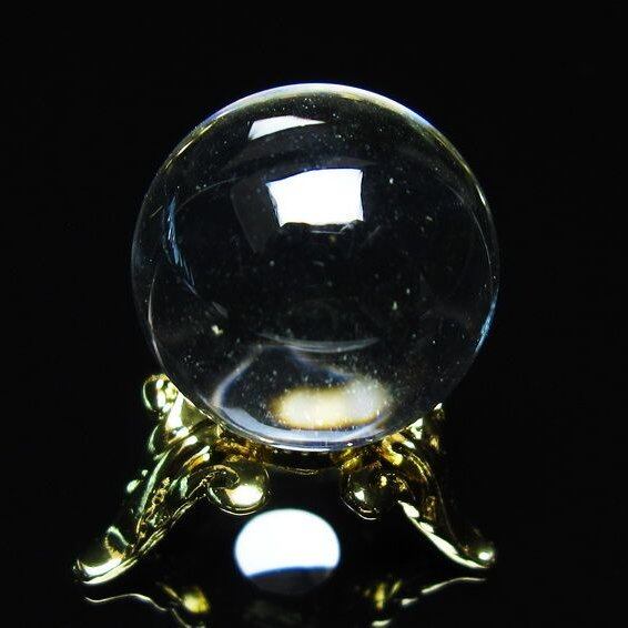 水晶 丸玉 20mm 一点物 141-7593