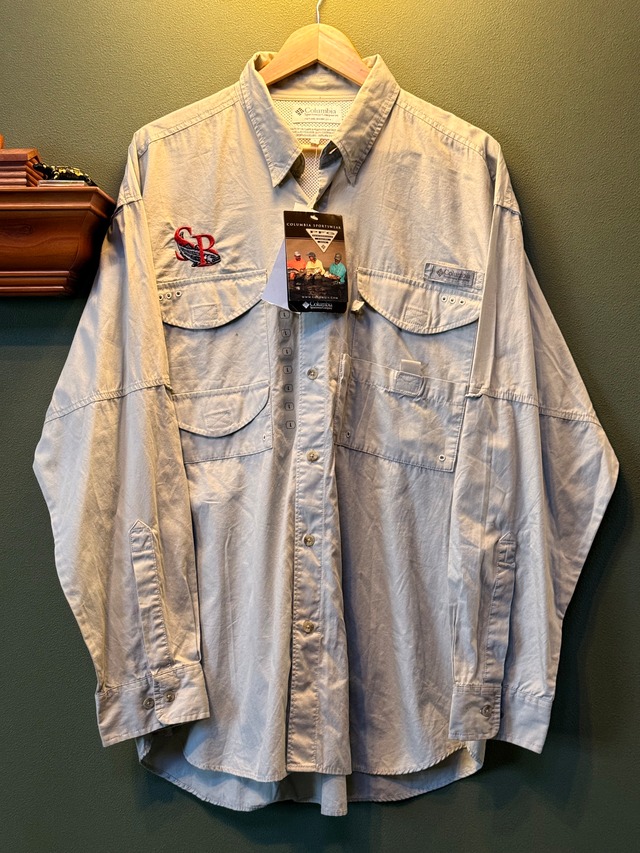 Deadstock!! “Columbia” PFG Shirt L(XL相当)