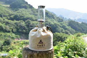 YAEI Enthusiast OD缶 ガス缶 ガスカートリッジ カバー 250 巾着 ワックスキャンバス 防水 小物入れ