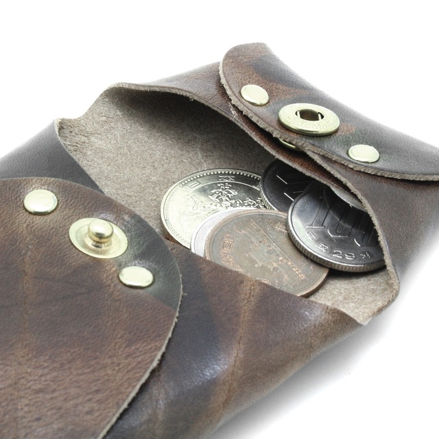 LOCAL WORKS 　イタリアンレザー　ヴィンテージ　034VIR　シンプルコインケース　小銭入れ　革小物　男女兼用　レザー　　レザーウォレット　ギフト　LocalWorks　経年変化　クリックポスト発送