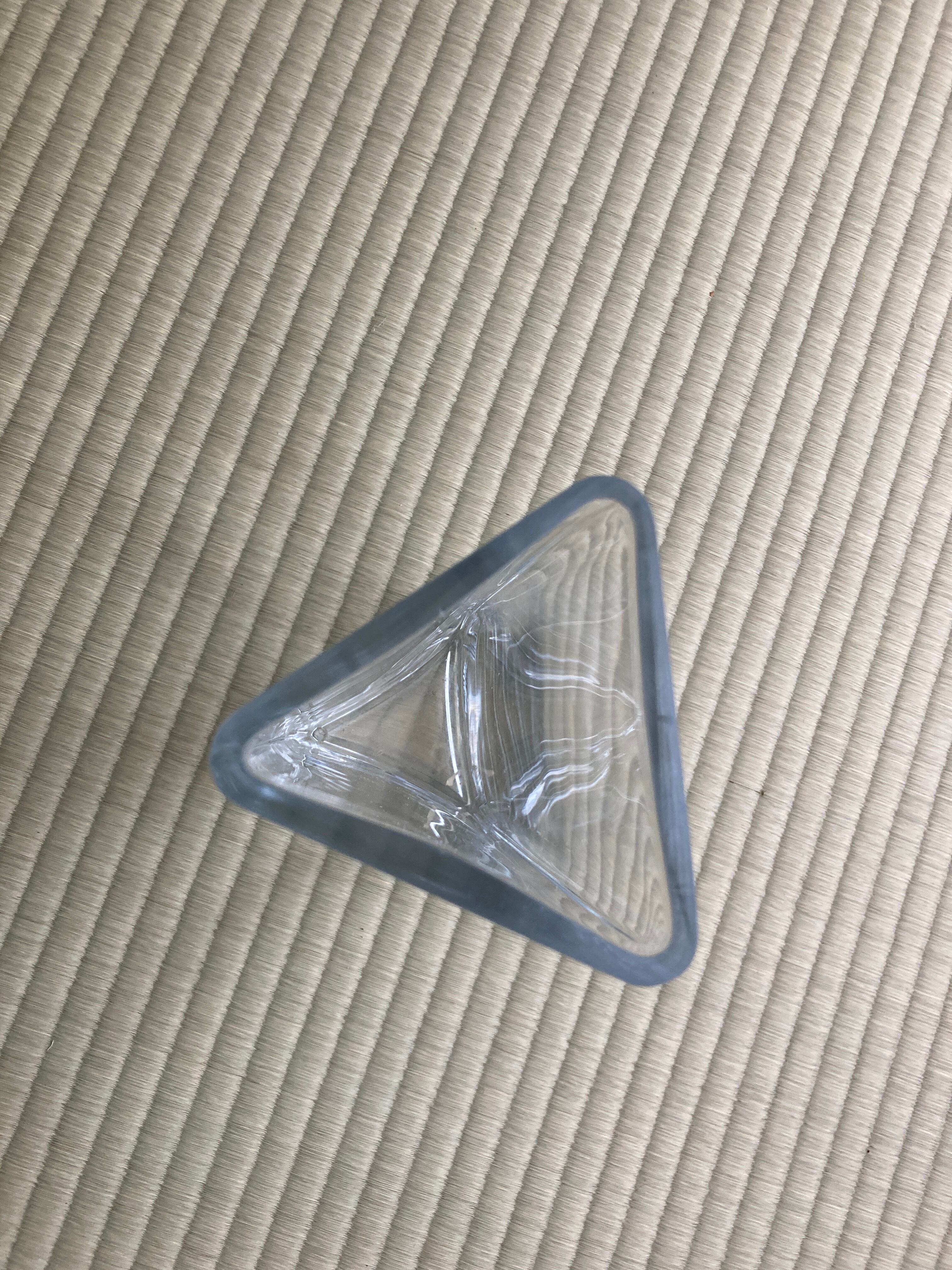 骨董 時代ガラス 希少 流線 スパイラル 反り口 円柱型 筒型 花器 花瓶