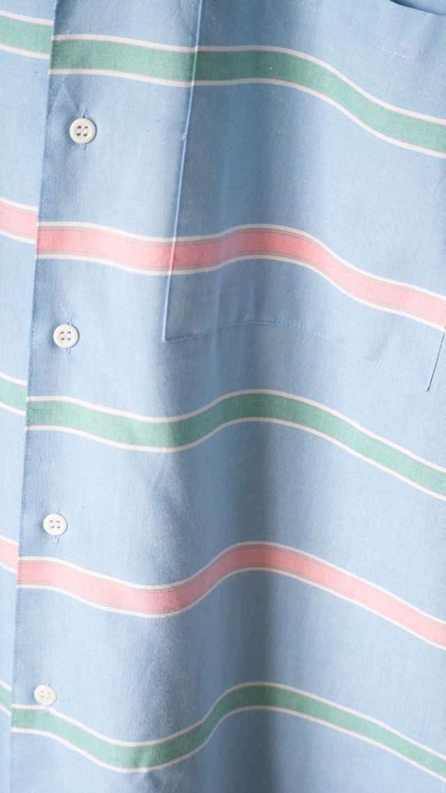 "PROFILES by VAN HEUSEN" 1980s Open collar shirt