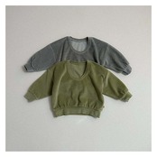 【取寄】minirobe ベルアUネックスウェット｜冬服｜韓国子供服