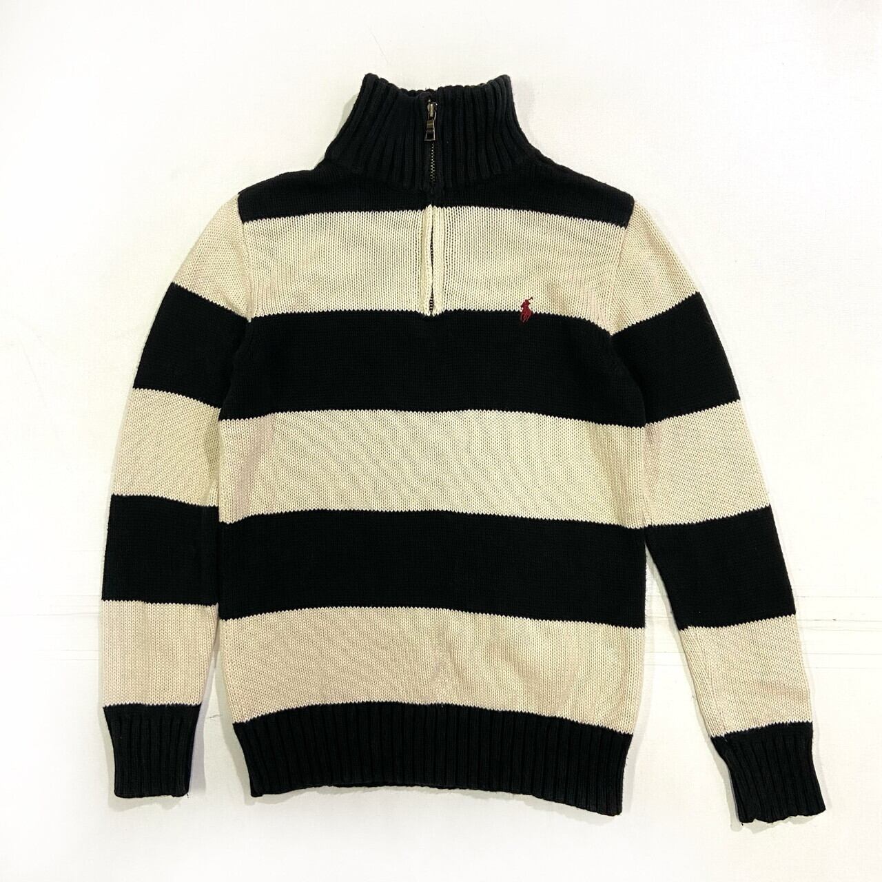 Polo by Ralph Lauren ポロバイラルフローレン ハーフジップ ボーダー ...