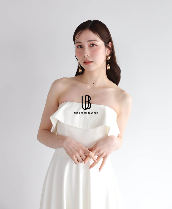 THE URBAN BLANCHE WD113 ウェディングドレス 【着画あり】 NEW Arrival【THE URBAN BLANCHE ORIGINAL 】 商品番号：WD113 東京