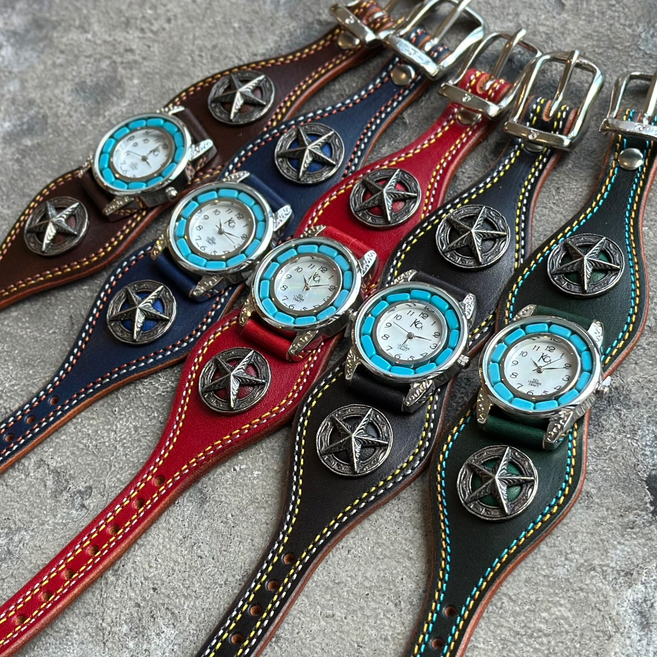 ウォッチブレス TQムーブ エスパニョーラ ダブルステッチ