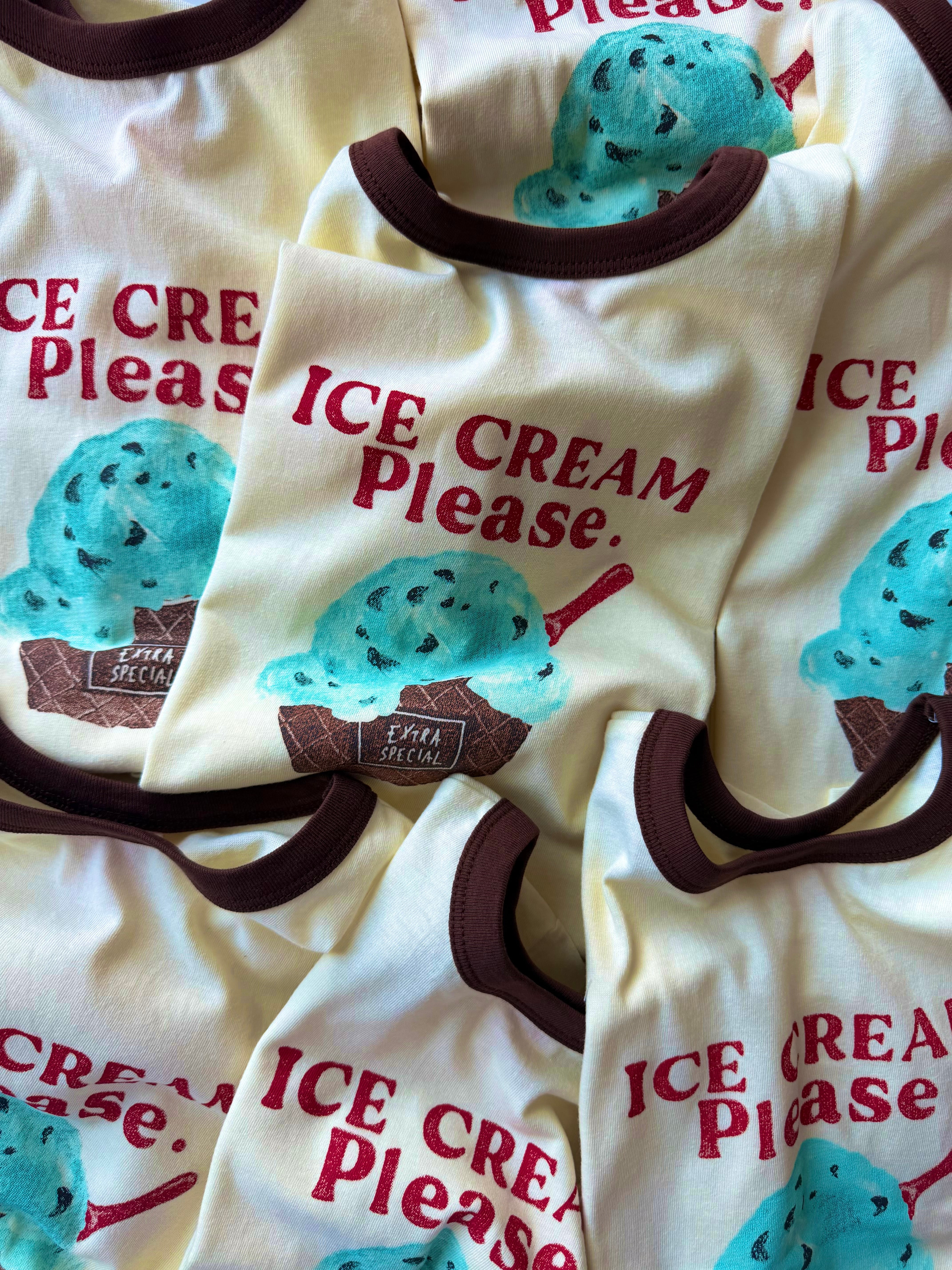 リンガー ICE CREAM Please Tee(100〜160cm)4395