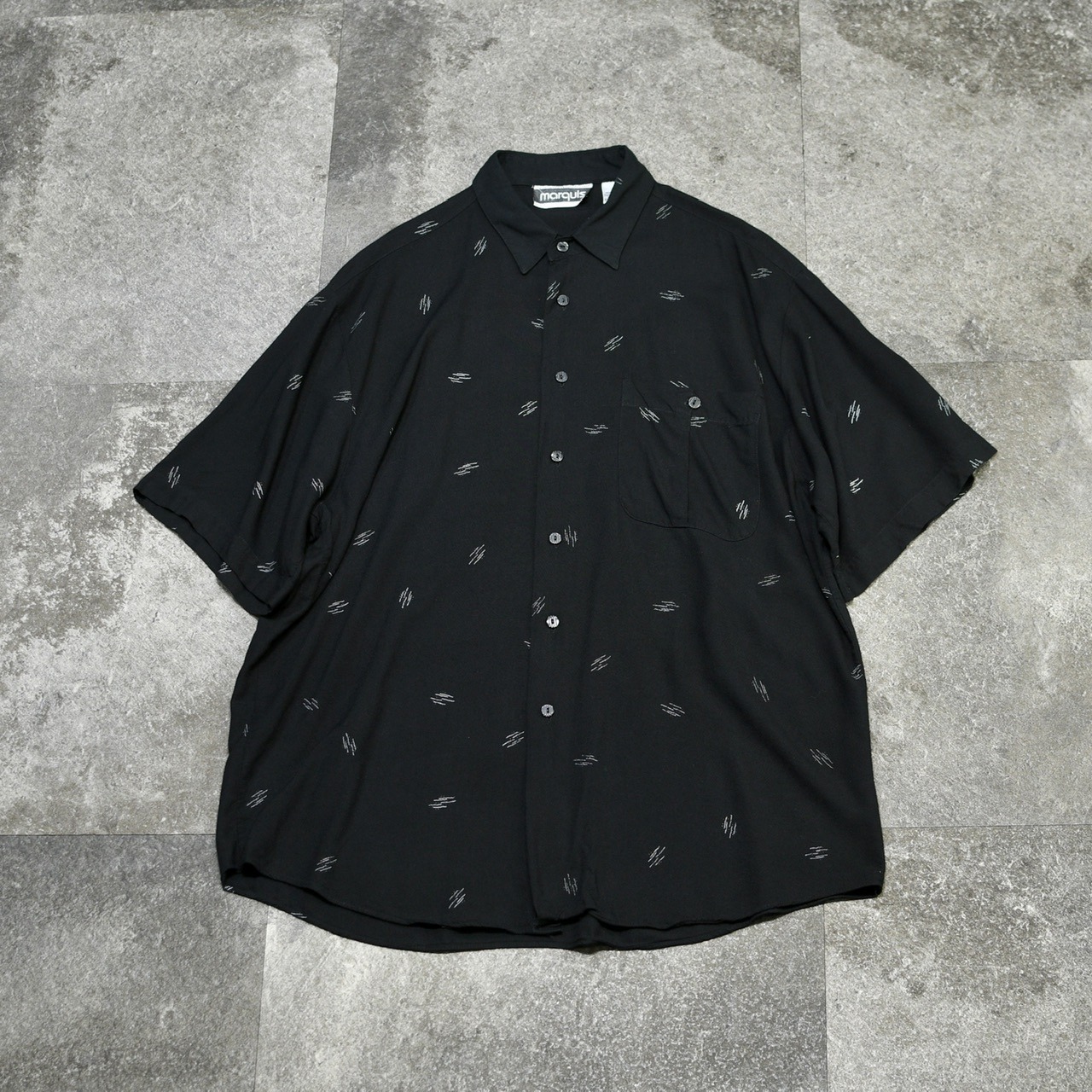 scratch pattern rayon shirt