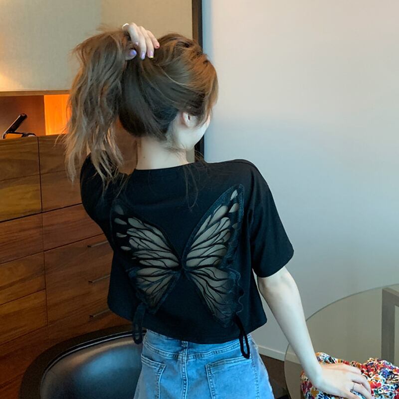 ホルターシャツ トップス スプリングスタイルTシャツ 春物 試着室57630468388