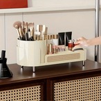 コスメ メイク収納 デスクオーガナイザー ブラシ収納 小物収納 スキンケア収納 多用途 おしゃれ 北欧