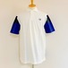 Woven Colour Block Polo Shirt　Snow White