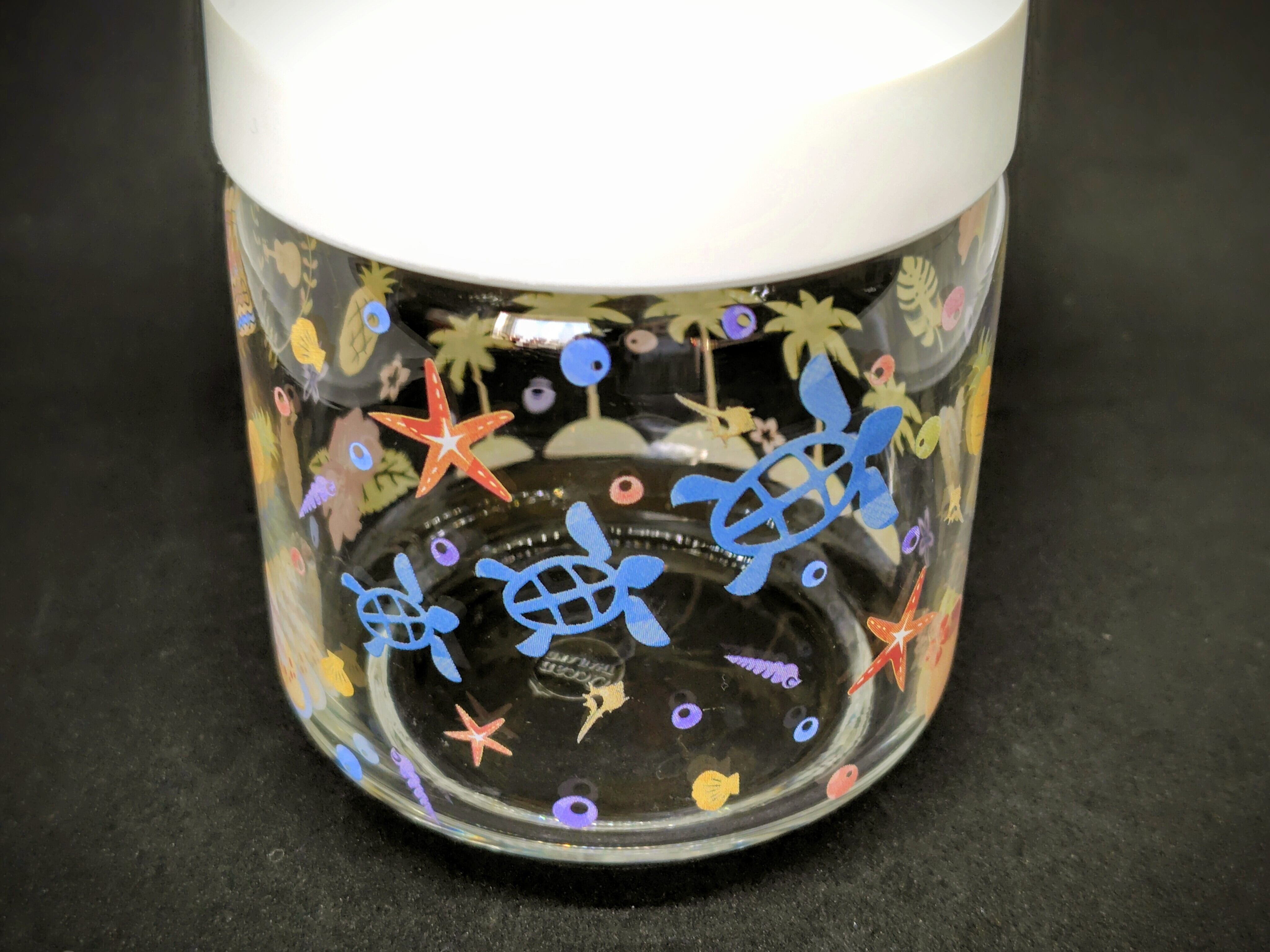 ポーセラーツ転写紙 ガラス用 ハワイアン A5タイプ