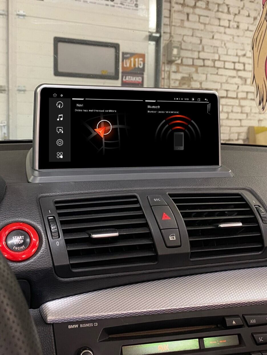 BMW 1シリーズ用 E87 E88 E81 E82画面なし アンドロイドナビ Android10