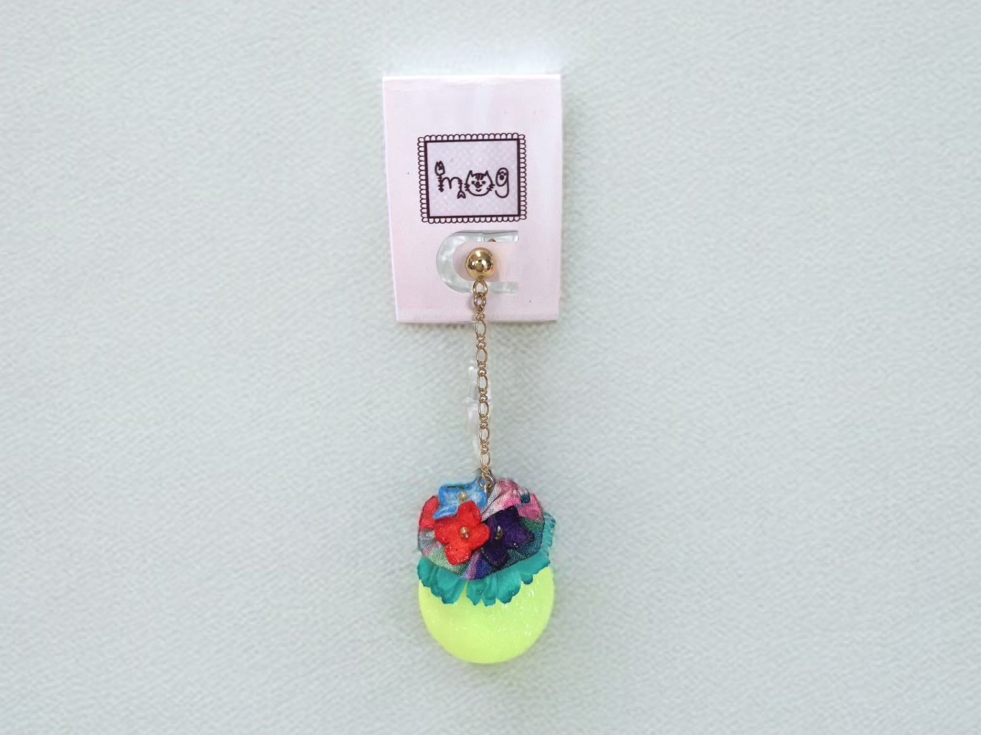 チクチクナール洋品店 ぼんぼりんちゃん ピアス