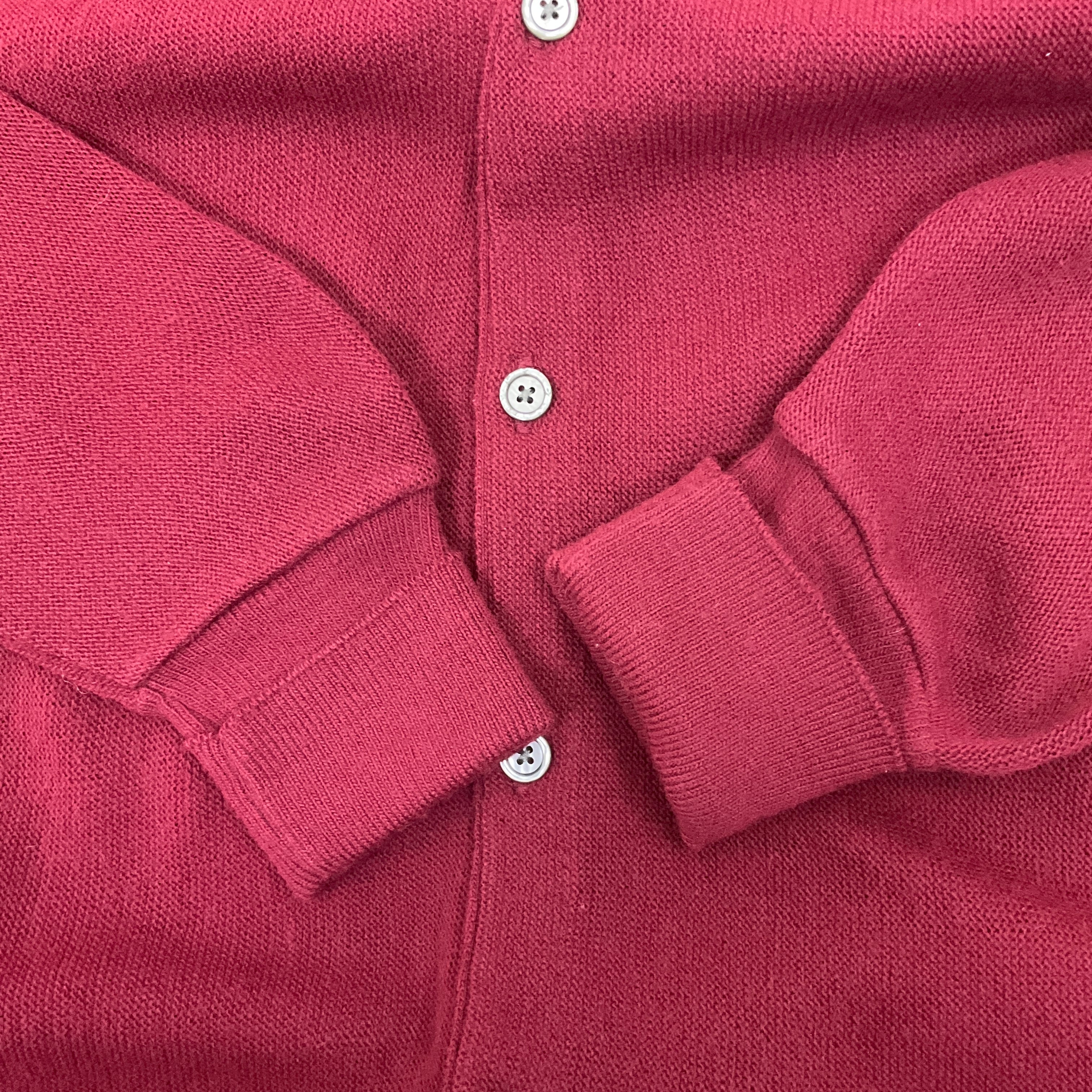 USA製 90年代 90s IZOD LACOSTE ラコステ ワンポイント刺繍 アクリル