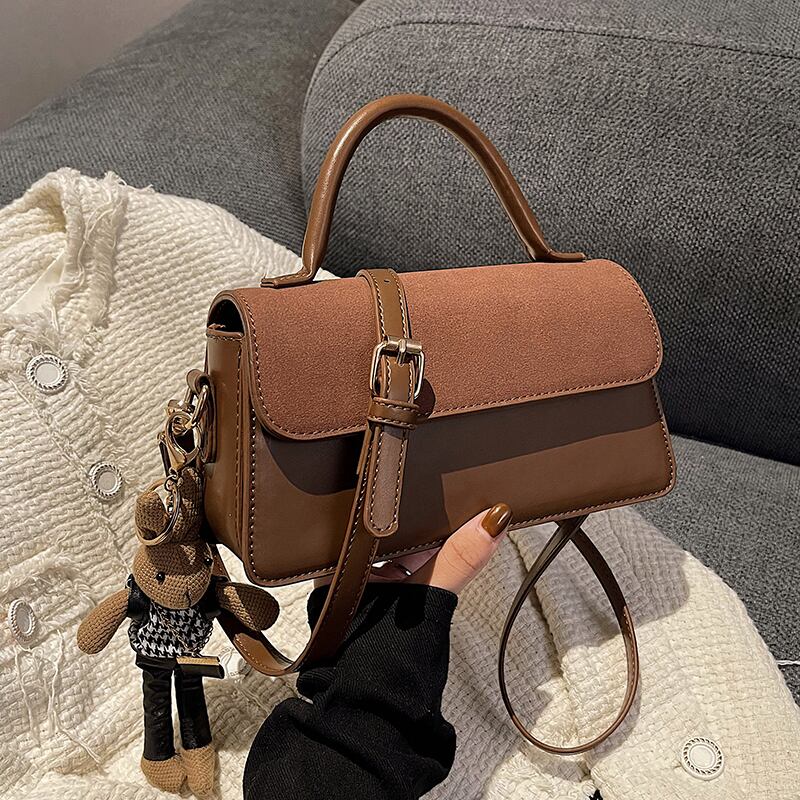 スタンダードオータムウィンター レトロ 秋物 冬物 スクウェア メッセンジャーバッグ Tiancai_Wing_Bag28470749658