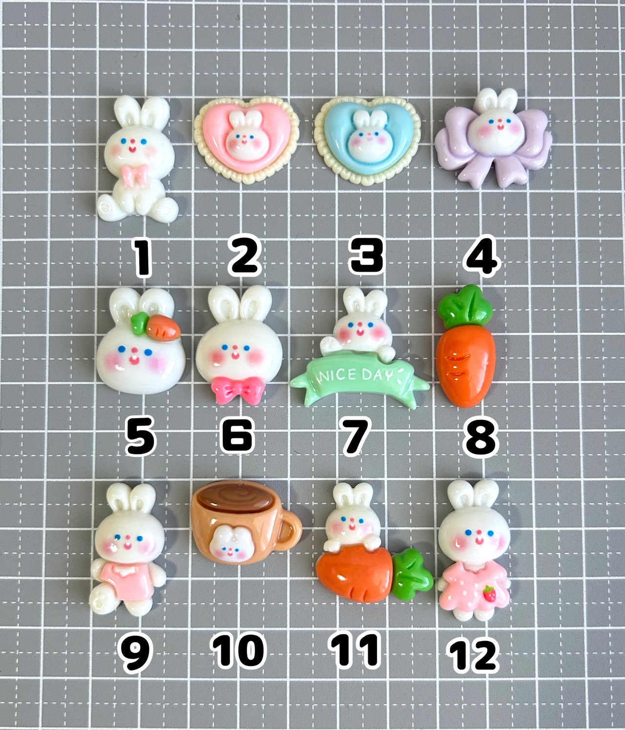 [４個]まんまるお顔が可愛い♡うさちゃん大集合