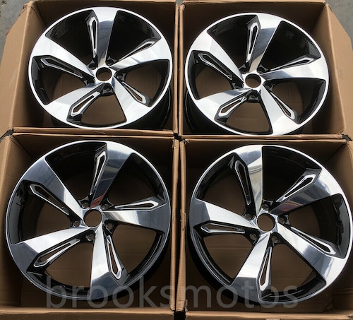 21インチ 5 スポーク STYLE GED ホイールセット 2003-2016 ベントレー コンチネンタル GT GTC -BRN-1172★