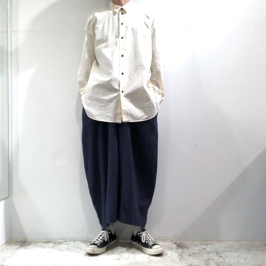 【未使用に近い】firmum フィルマム　シャツ　白　S