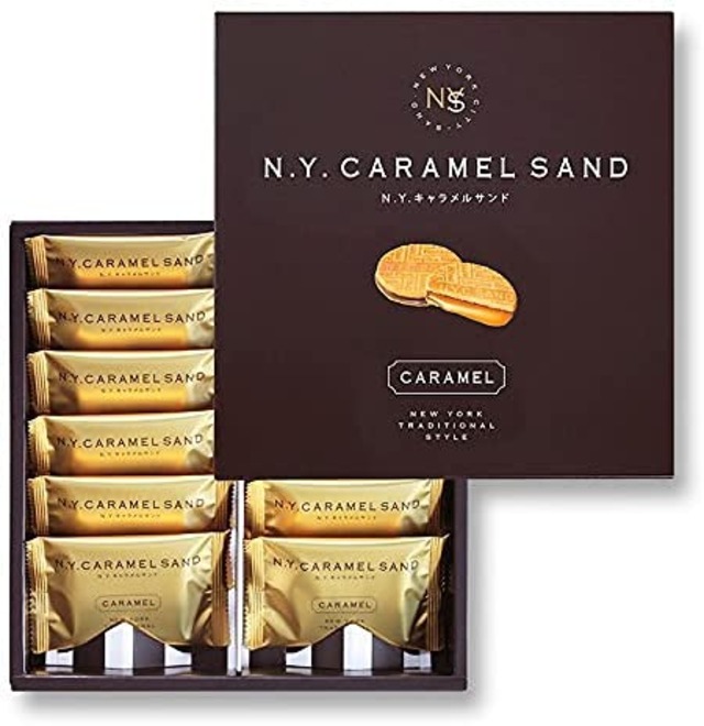 ニューヨークキャラメルサンド 東京 ギフト 手土産 お取り寄せスイーツ チョコレート お菓子 プレゼント (12個入り)