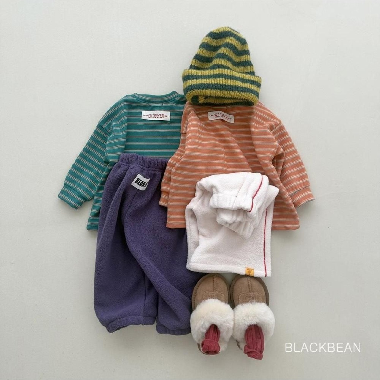 ブラックビーン / blackbean / マフTシャツ / 韓国子供服 / キッズ / 26winter〖取寄〗*ベビーS~XL*
