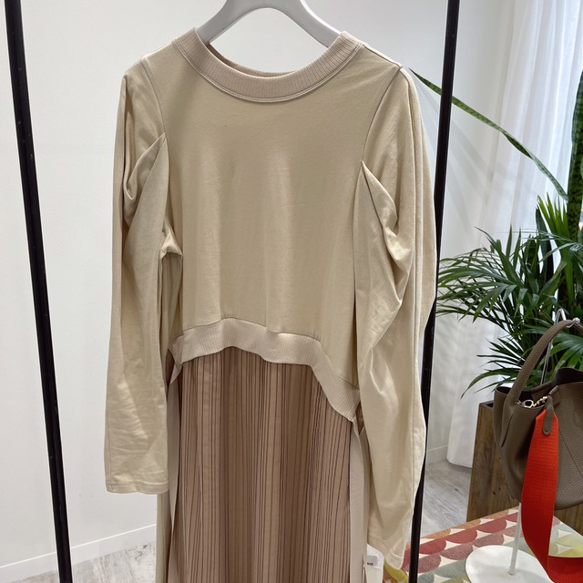 ツートンワンピース21000円＋tax