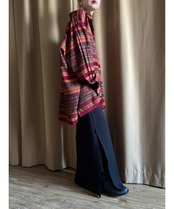 MADE IN MACAU jacquard fabric over size shirt-4444-11