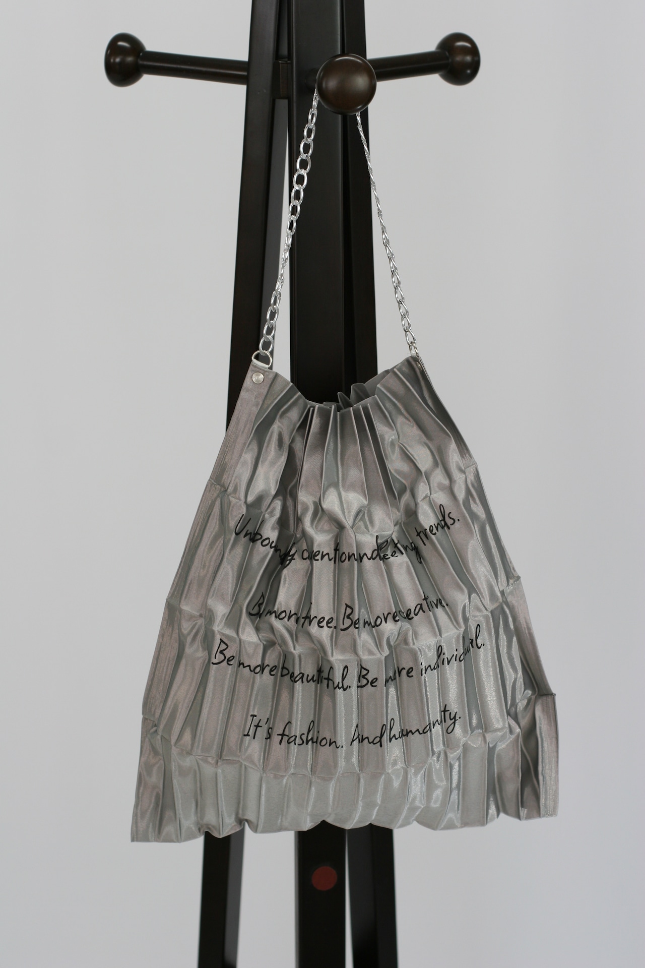 【CHIDORI】Morpho Organ Pleated Bag(CH2603-Z001)