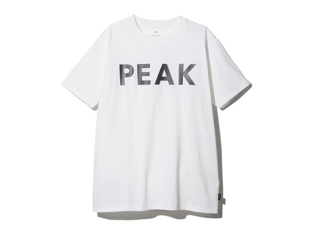 snow peak Reflective PT T shirt "snowpeak"  White
