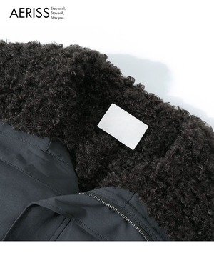 リバーシブルボアショートジャケット 3color A0698