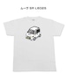 【ムーヴ SR L602S】イラスト入りTシャツ 車好き 納車祝い プレゼント グッズ カスタム【送料無料】