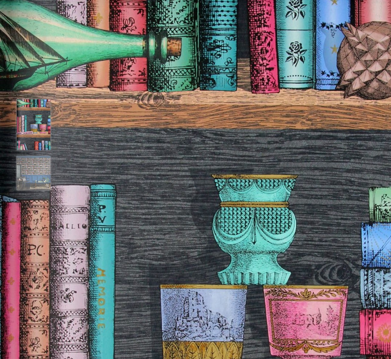 輸入壁紙1Mカット　Cole&Son FORNASETTI SENZA TEMPO / 114/13025