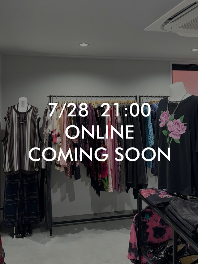 【7/28(火) 21:00〜】新入荷商品 一斉公開・販売開始