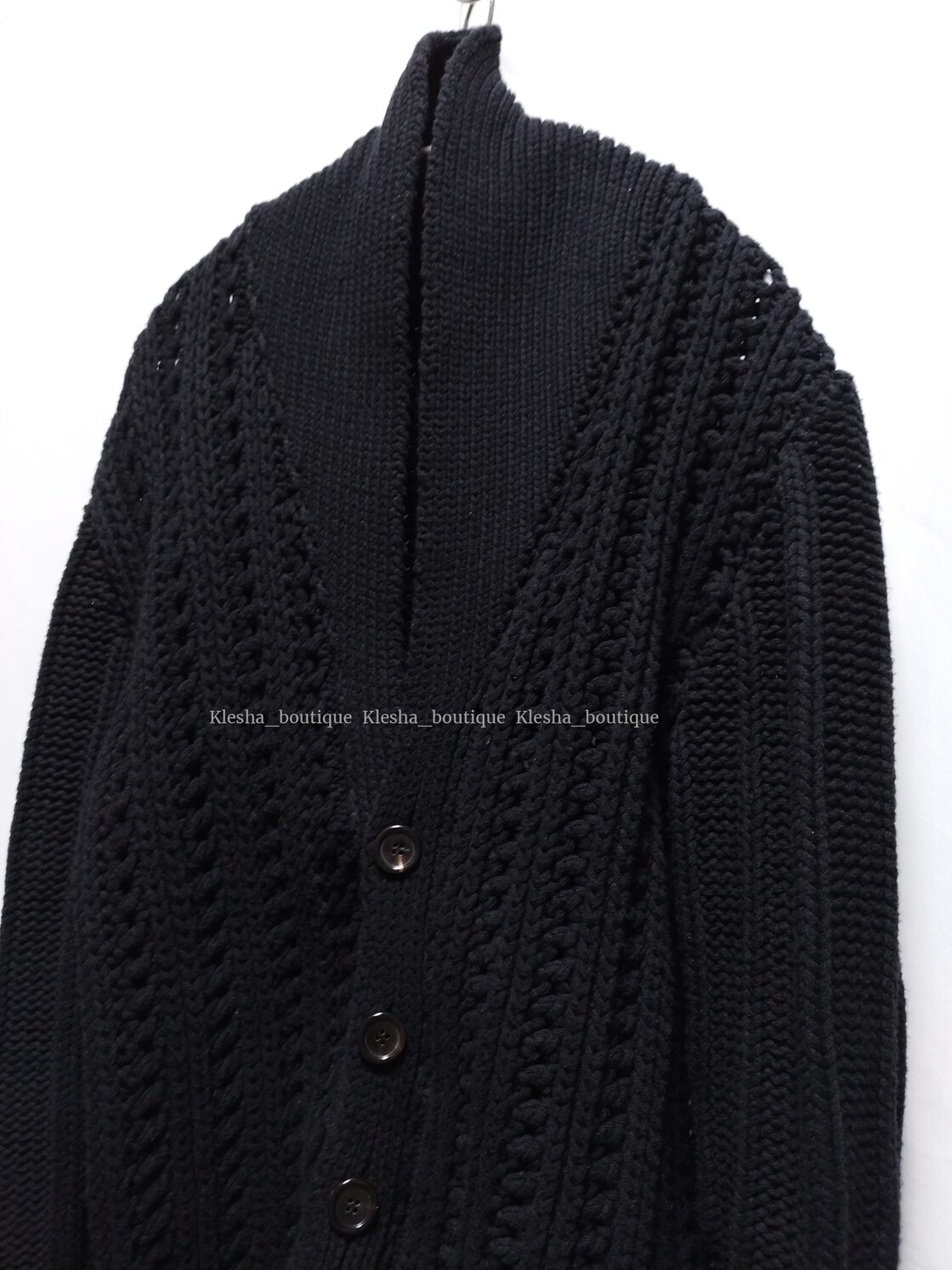 Ann Demeulemeester 2012SS ショールカラー カーディガン ニット  