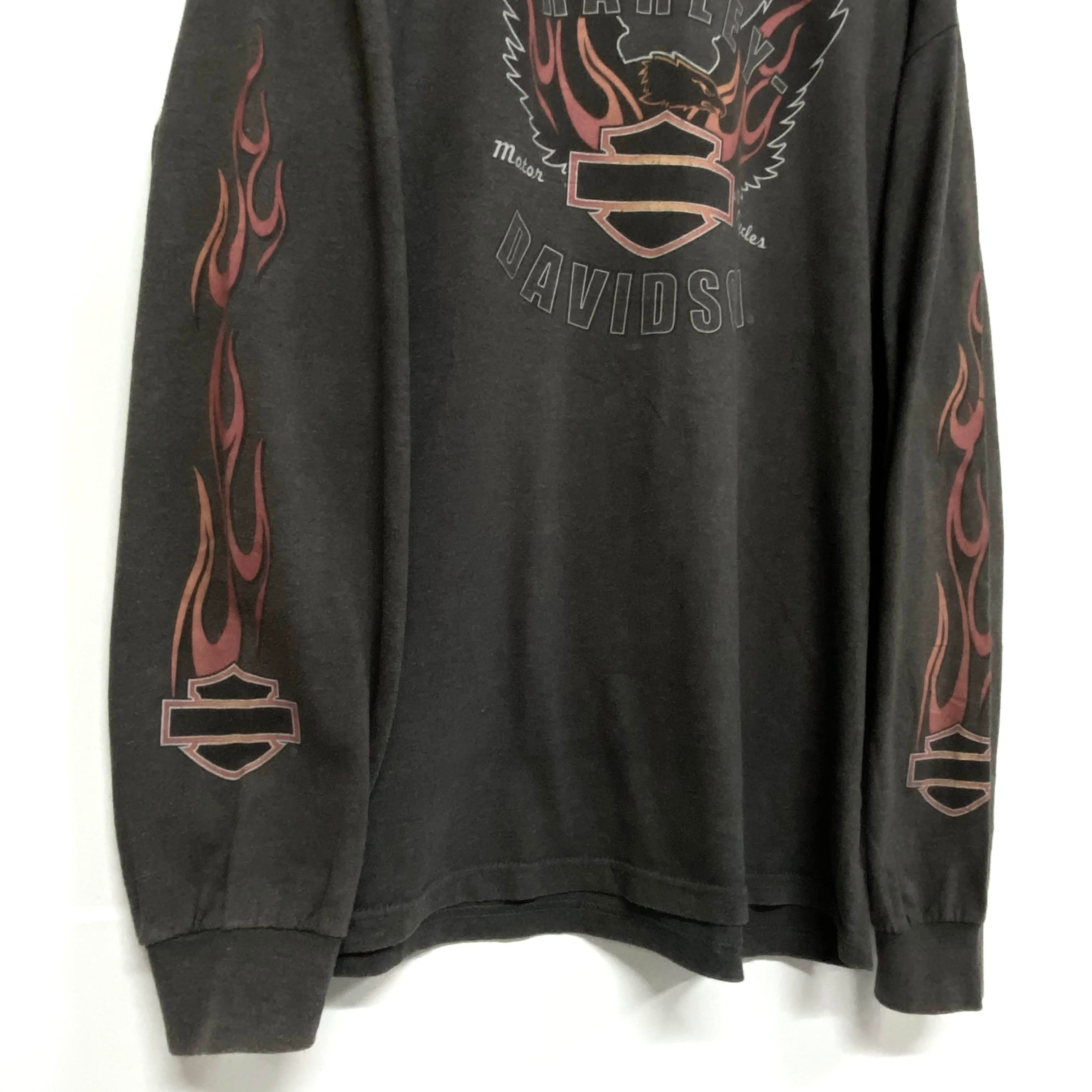 Harley-Davidson ハーレーダビッドソン ロングTシャツ バイク モーター