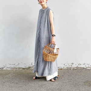 Summer check dress