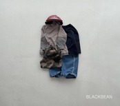 韓国子供服 / 26Autumn / Blackbean / リッチTシャツ / キッズ服 / 秋服 *S~XL*