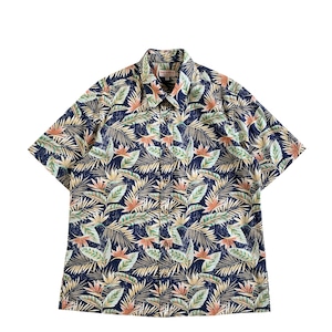 USED Aloha shirt / MAE YOUNG  / size L