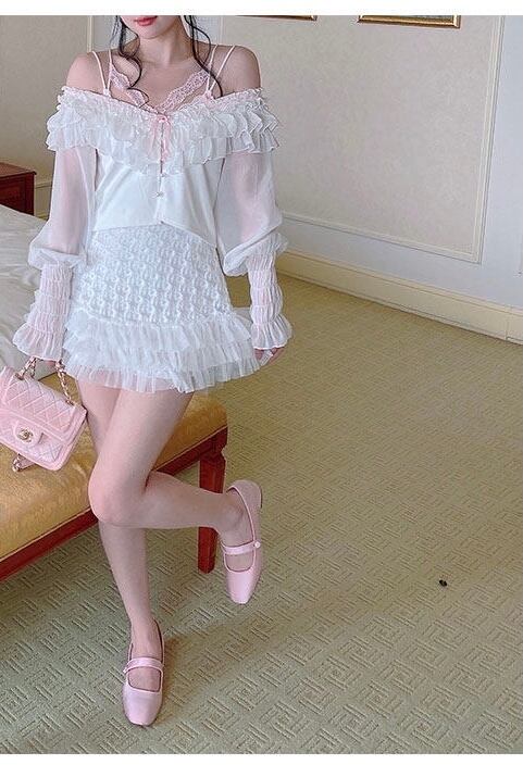 1-1851★姫・お嬢様・ガーリー系・古着アイテム　63着セット（中身全て撮影済み）★ まとめ売り　業販　卸 レトロガーリー お嬢様ワンピース A0228 | retro_n