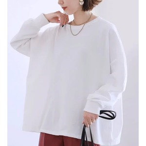 striped long-sleeved sweatshirt(SN037)