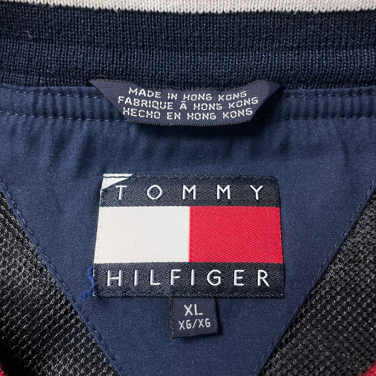 90年代 TOMMY HILFIGER トミーヒルフィガー ウォームアッププル 