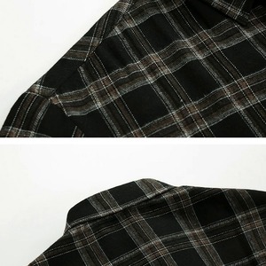 ルーズ チェックハンサムシャツ　1315