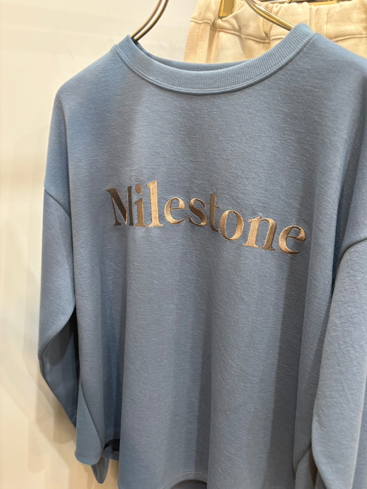 GALENA　サイドリブ刺繍ロゴTシャツ　70060-4102